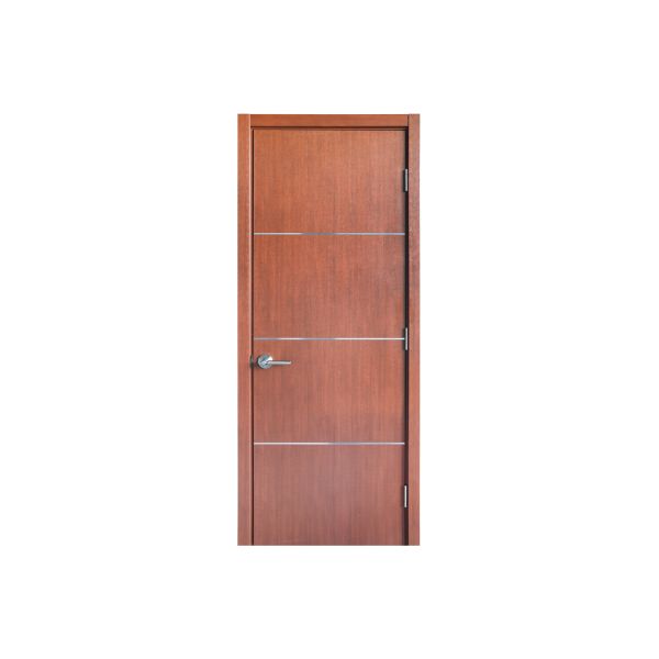 Mahogany Laminated Modern Interior Door