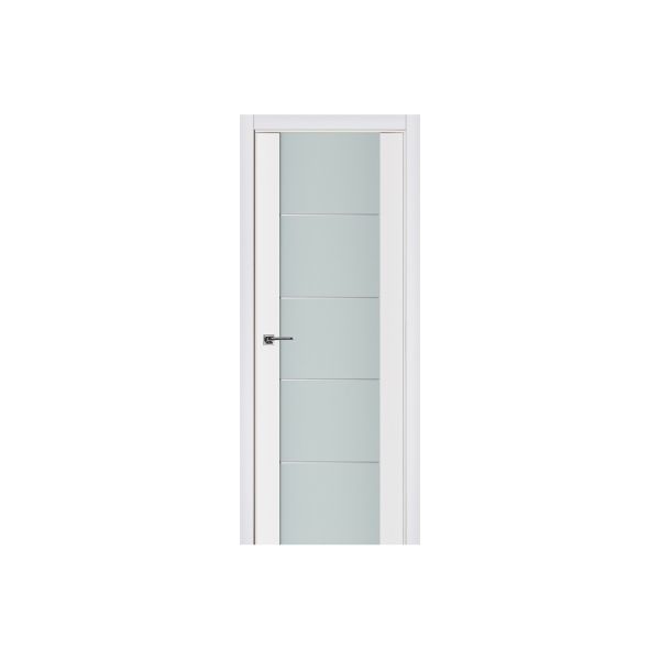 White Laminated Modern Interior Door