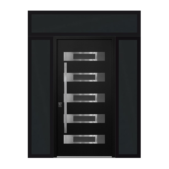 S5 Black Exterior Door