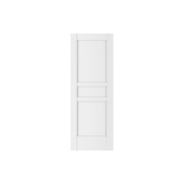 White Laminated Modern Interior Door
