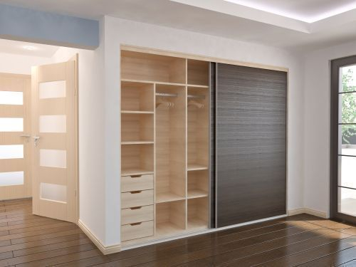 Keep your closet doors clean and free of debris